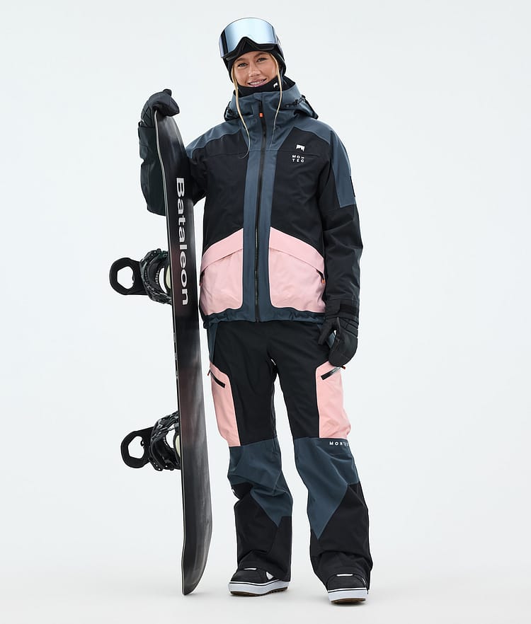 Montec Morpheus W Snowboard Outfit Damen Metal Blue/Black/Soft Pink, Image 1 of 2