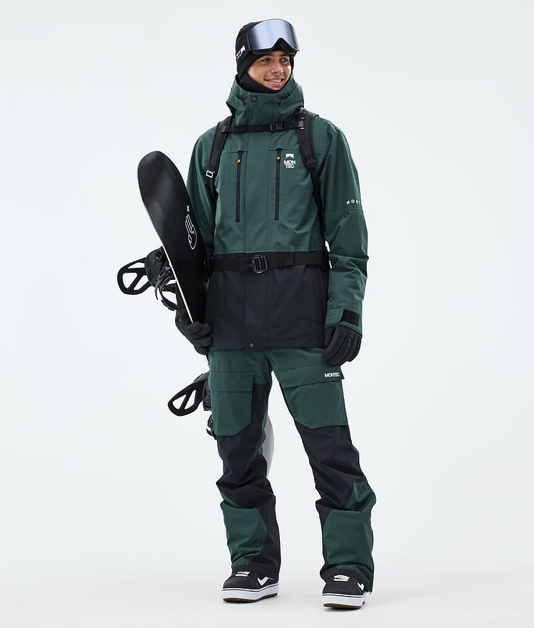 Montec Fawk Snowboard Outfit Herren Dark Atlantic/Black, Image 1 of 2