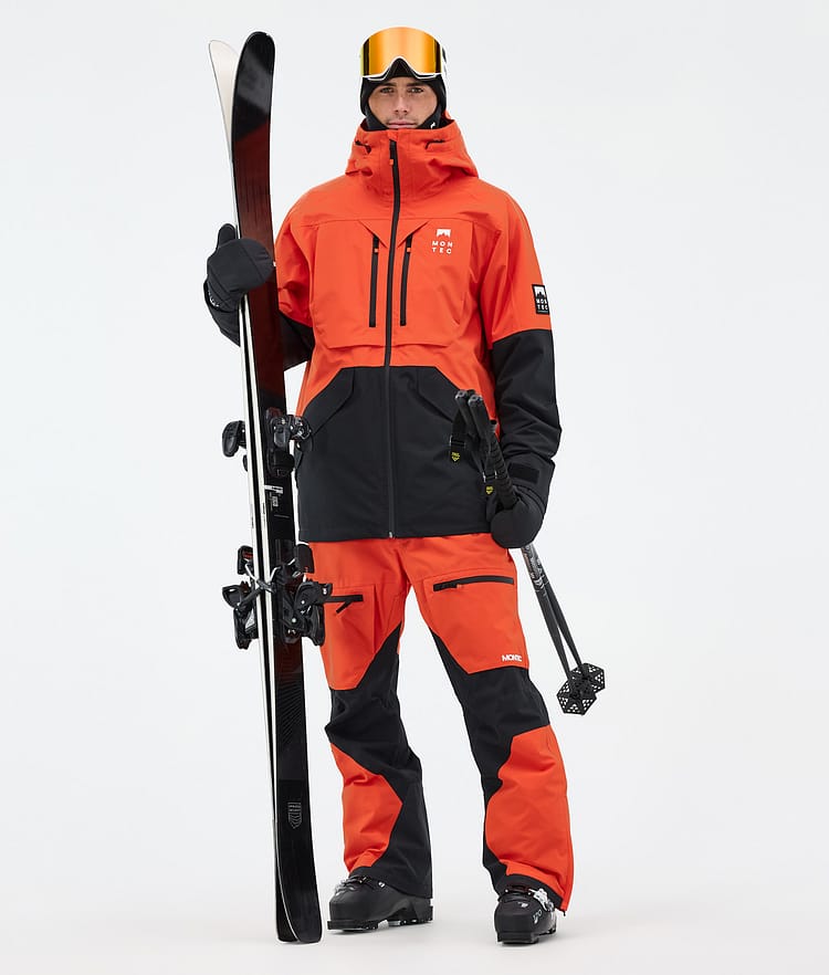 Montec Arch Ski Outfit Herren Orange/Black, Image 1 of 2