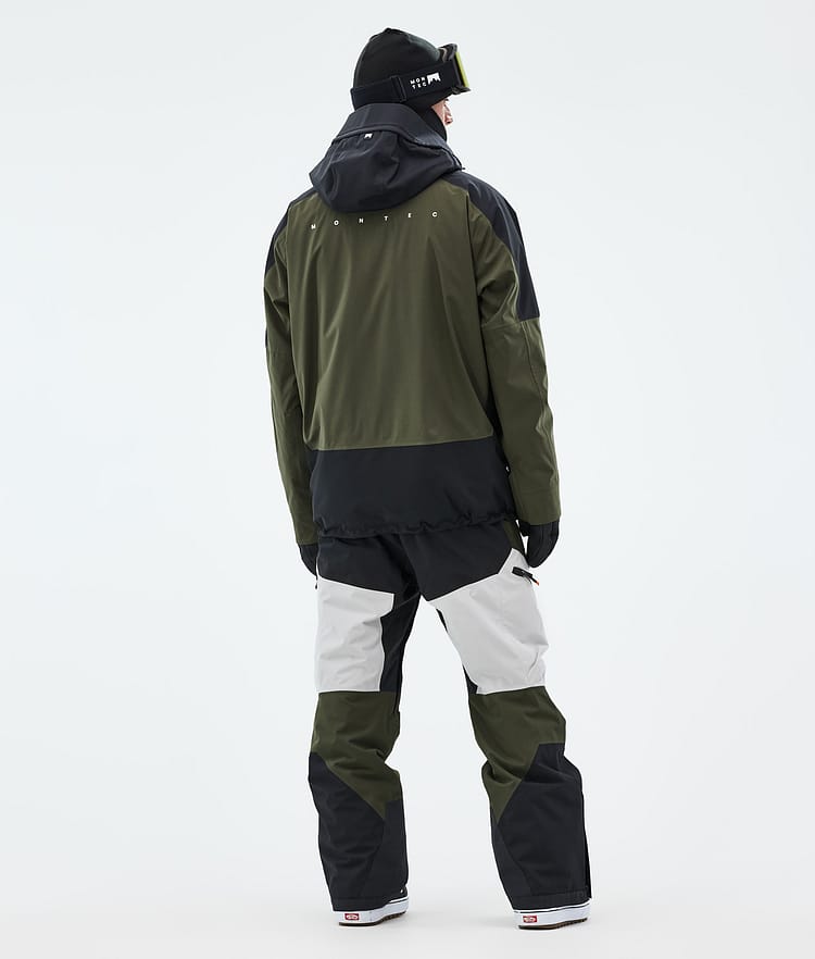 Montec Morpheus Snowboard Outfit Herren Black/Olive Green/Light Grey, Image 2 of 2
