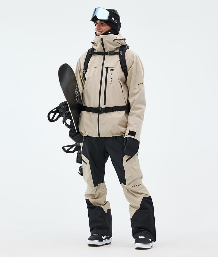 Montec Oracle Snowboard Outfit Herren Sand/Black, Image 1 of 2