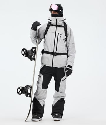 Montec Oracle Snowboard Outfit Herren Light Grey/Black