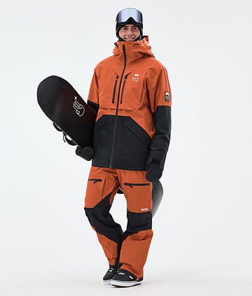 Montec Arch Snowboard Outfit Herren Burned Orange/Black